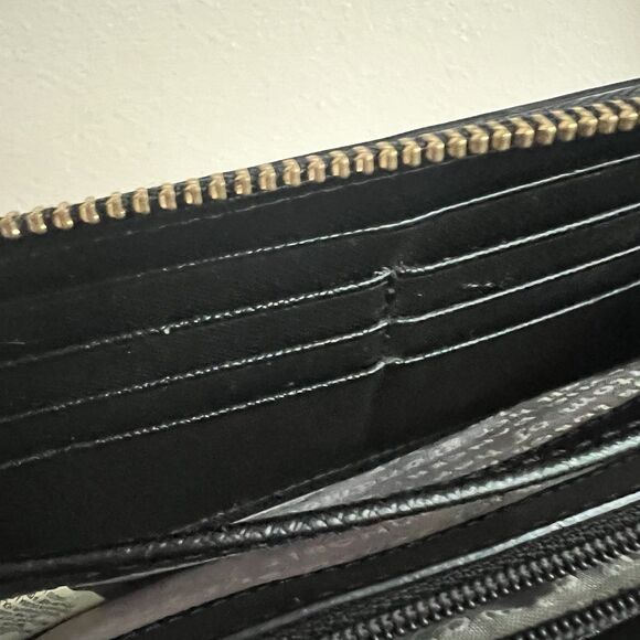 Kate Spade New York Cameron Street BOHO Floral Lacey Wallet Zip Around Floral - Picture 4 of 5